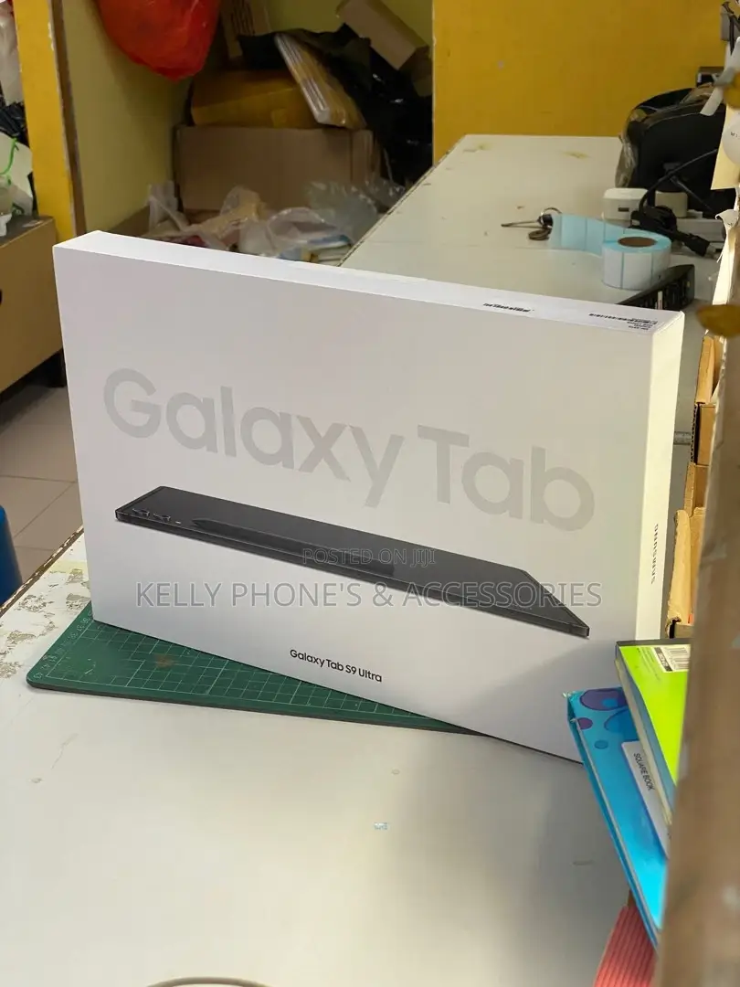 New Samsung Galaxy Tab S9 Ultra 256 GB Black