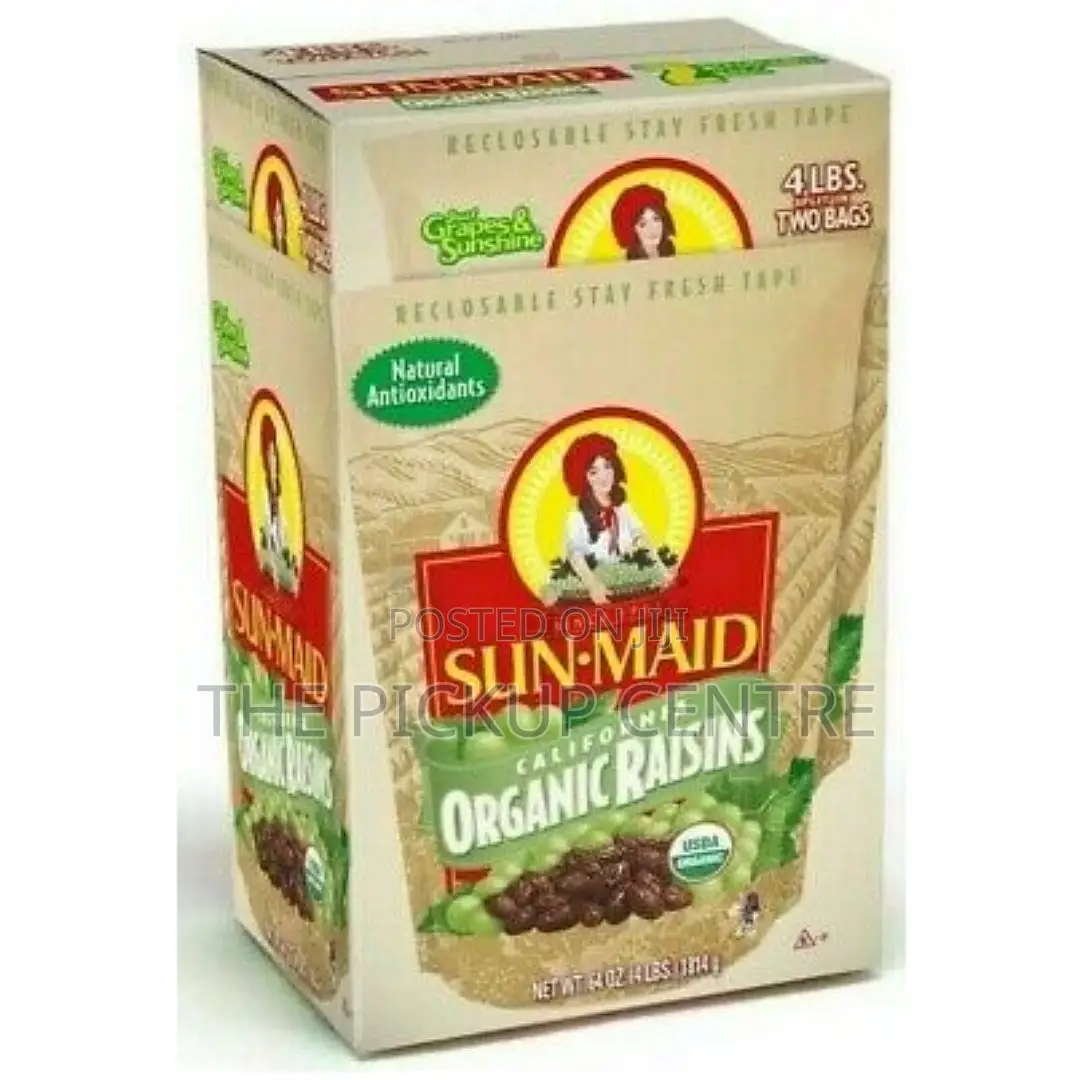 Sunmaid Organic Dried Raisins 1.81kg (150ghs Each)