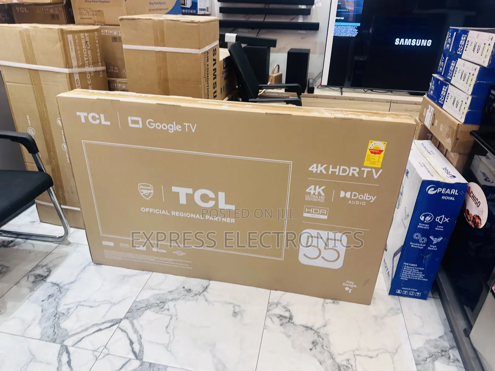 Clear Sound Uhd Smart TCL 55”P645