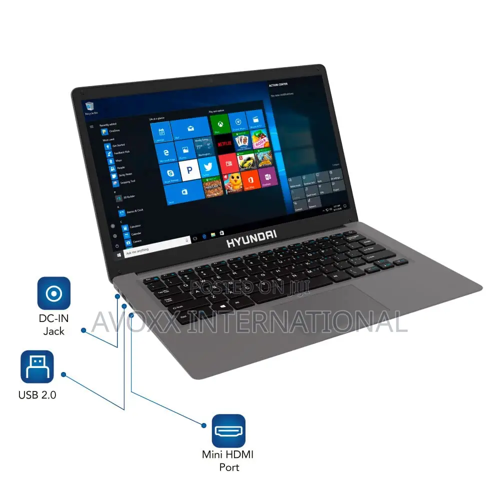 New Laptop 4GB Intel Celeron SSD 128GB