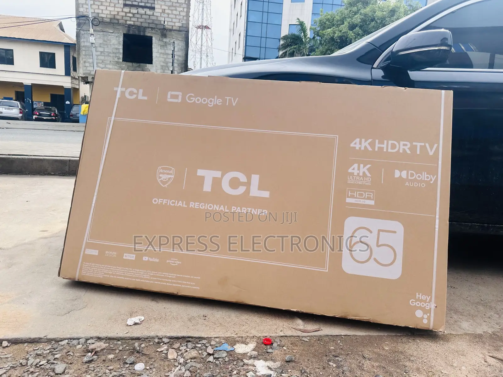 65p645 Glossy Sleek Slim Uhd Android TCL Tv.