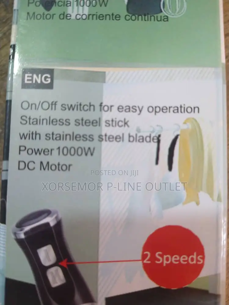 Naifeo Hand Grip Electric Blender