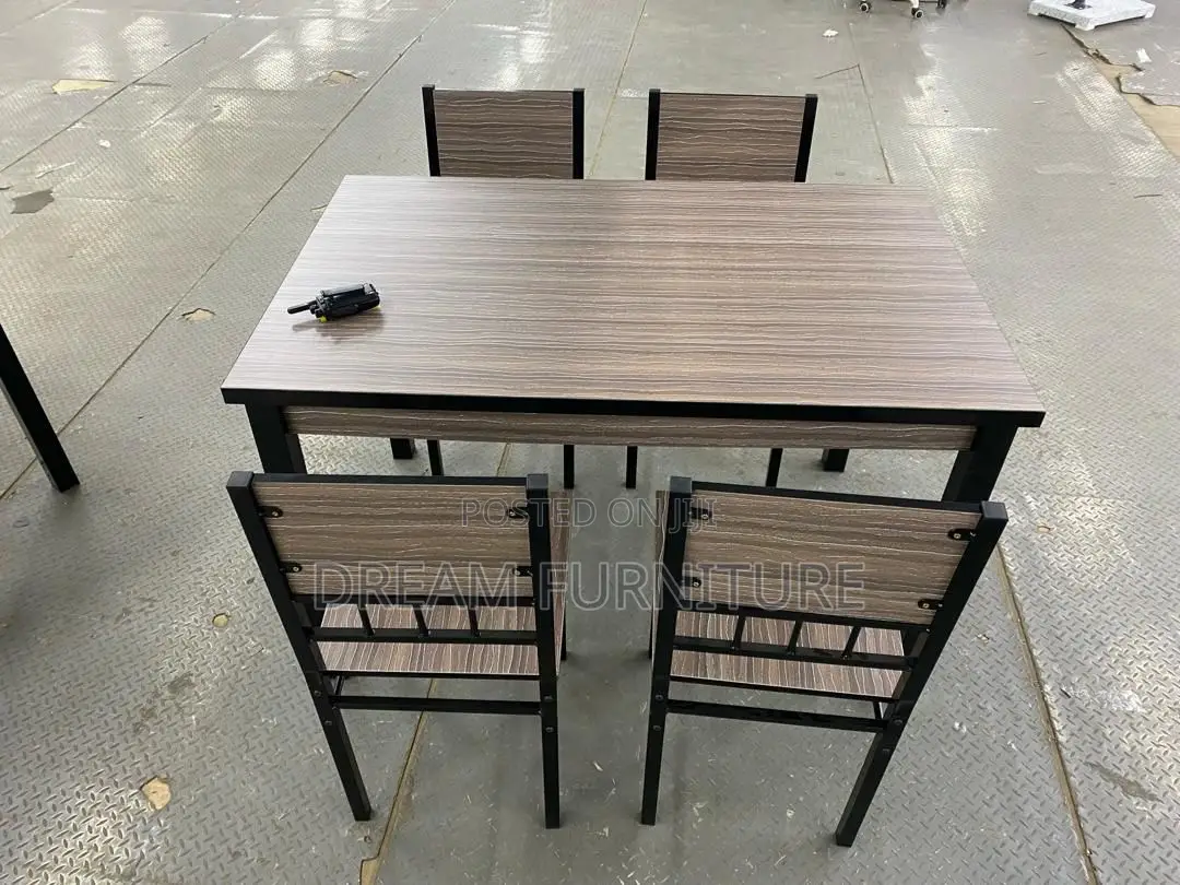 Four Seater Dining Set(Wooden)