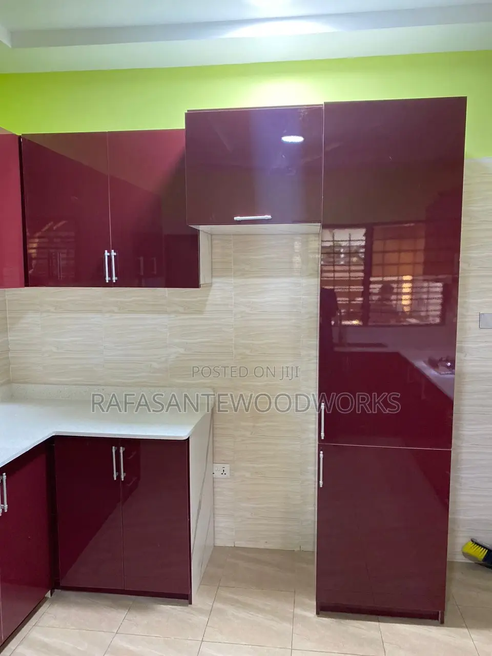 RAF Kitchen Cabinet With Wine Grossly MDF