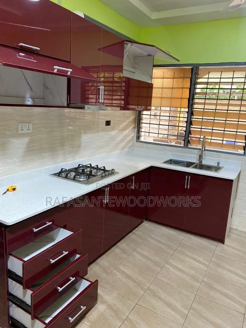 RAF Kitchen Cabinet With Wine Grossly MDF