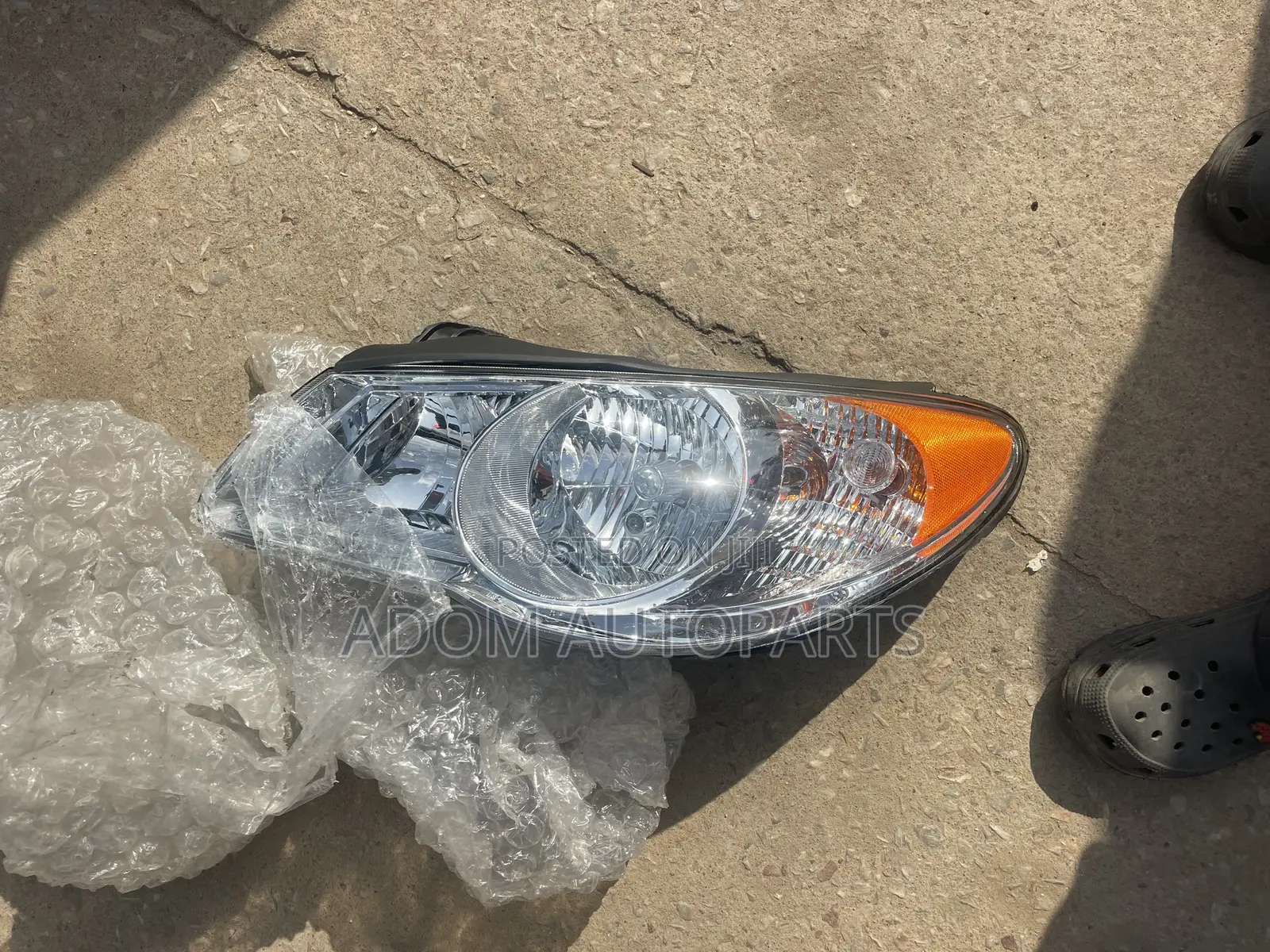 Hyundai Elantra Headlight 2007 2008 2009 Pair