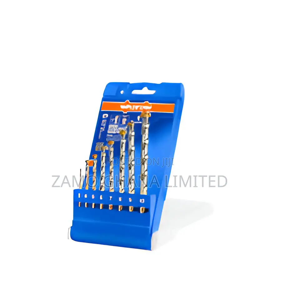 8 PCS Masonry Drill Bits Set # Wmj6b08