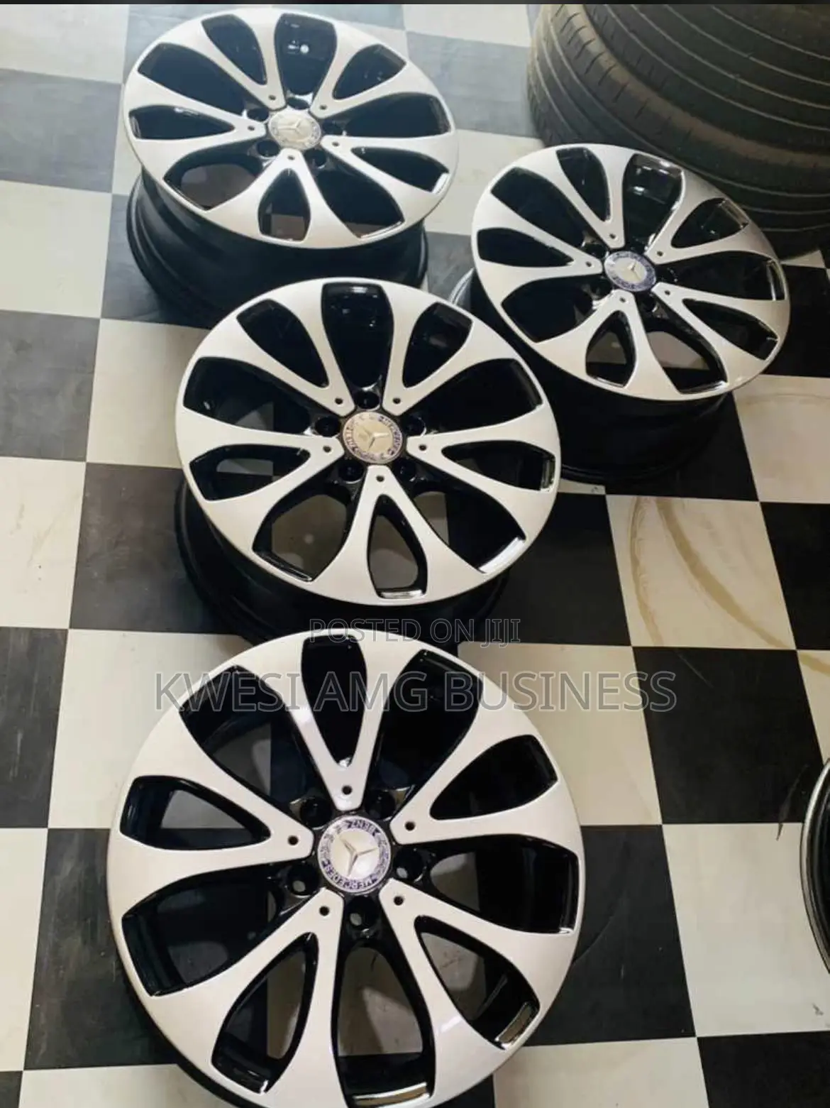 Benz 17” Used Rim
