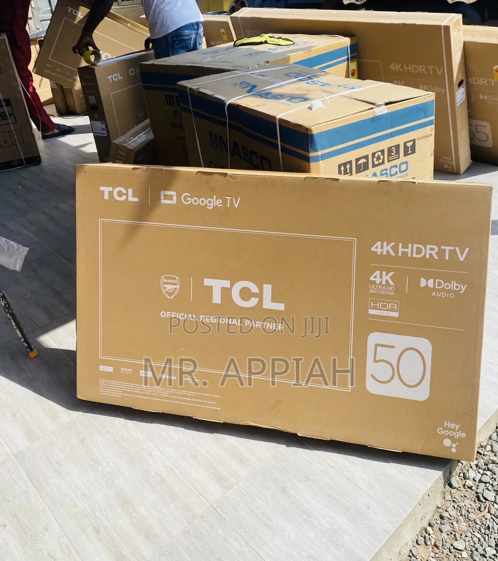 Quality 50p635 50 Inch TCL Uhd Smart Android Tv(Black).