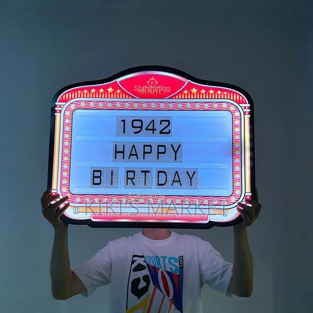 Led Party Message Board Glorifier/Presenter