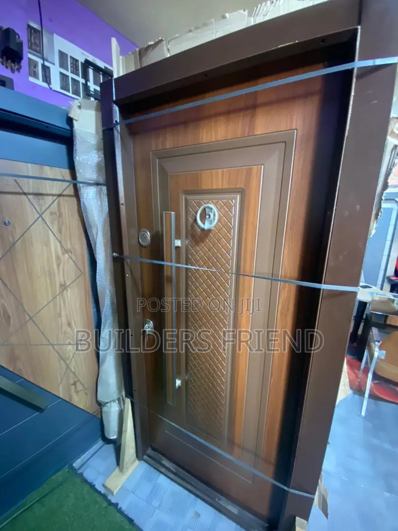 Executive Steel Heavy Single Security Door+All Accessories