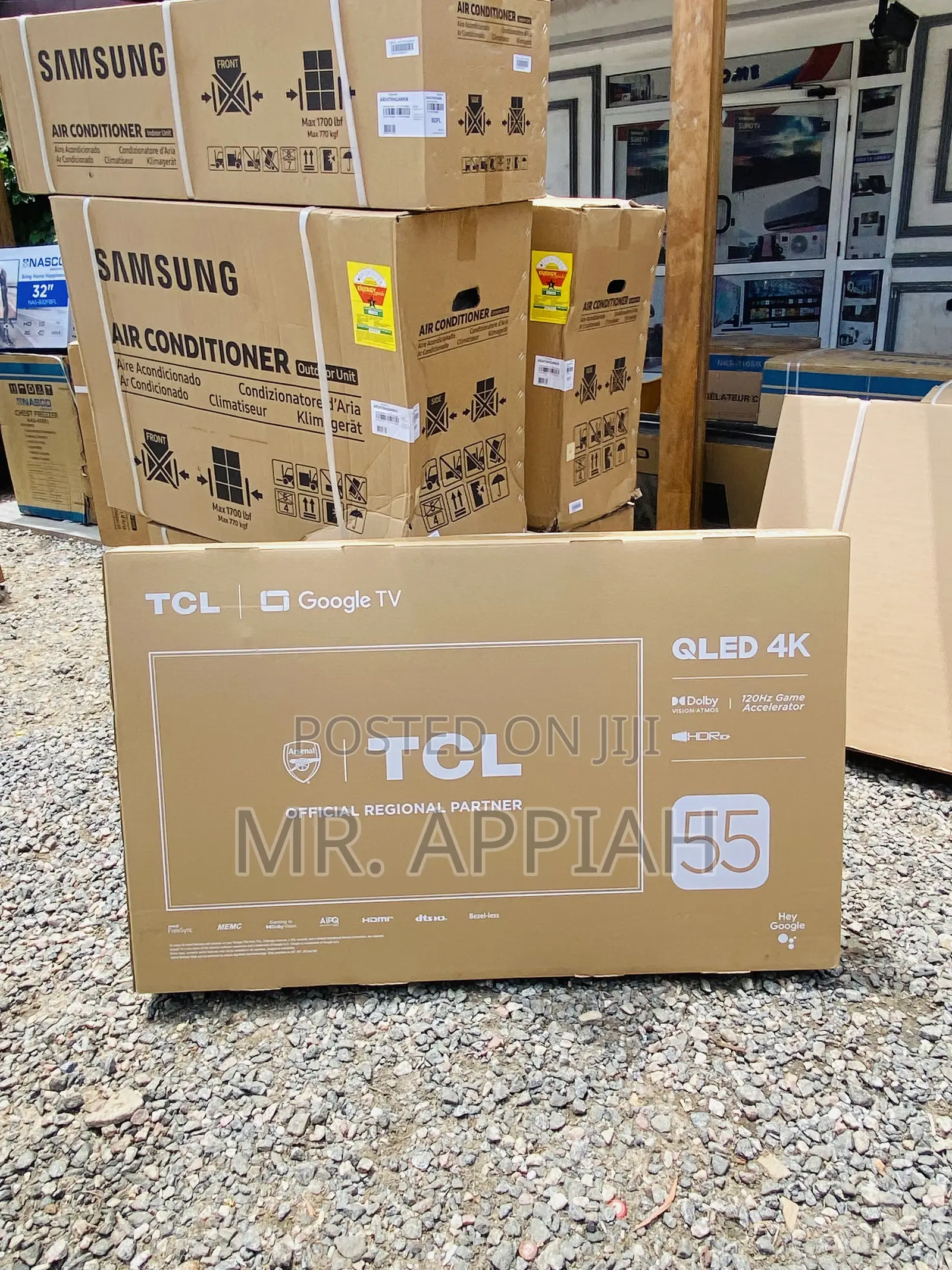 Sealed in Box TCL 55 C645 55” Qled Game Master Google Tv