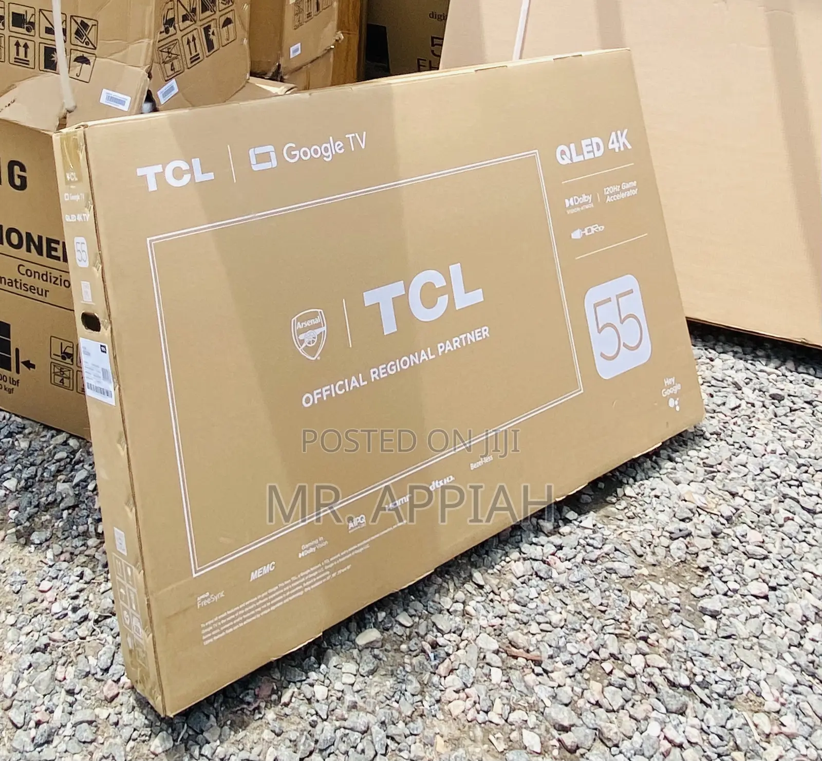Newly in Box TCL 55 C645 55” Qled Game Master Google Tv