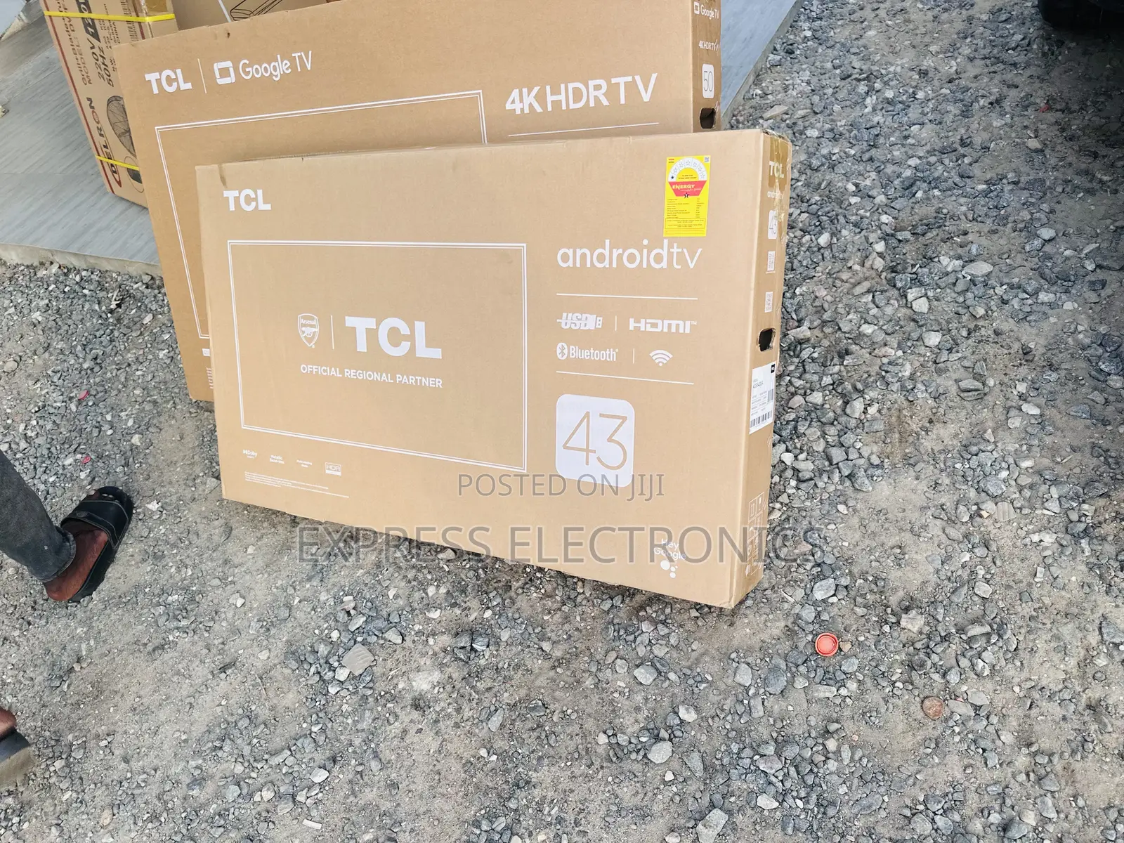 Wide View FHD Smart Android TCL 43”S5400