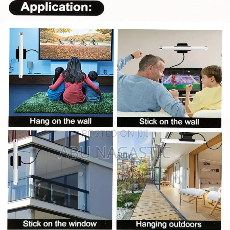 Portable Indoor UHF Digital TV Antenna