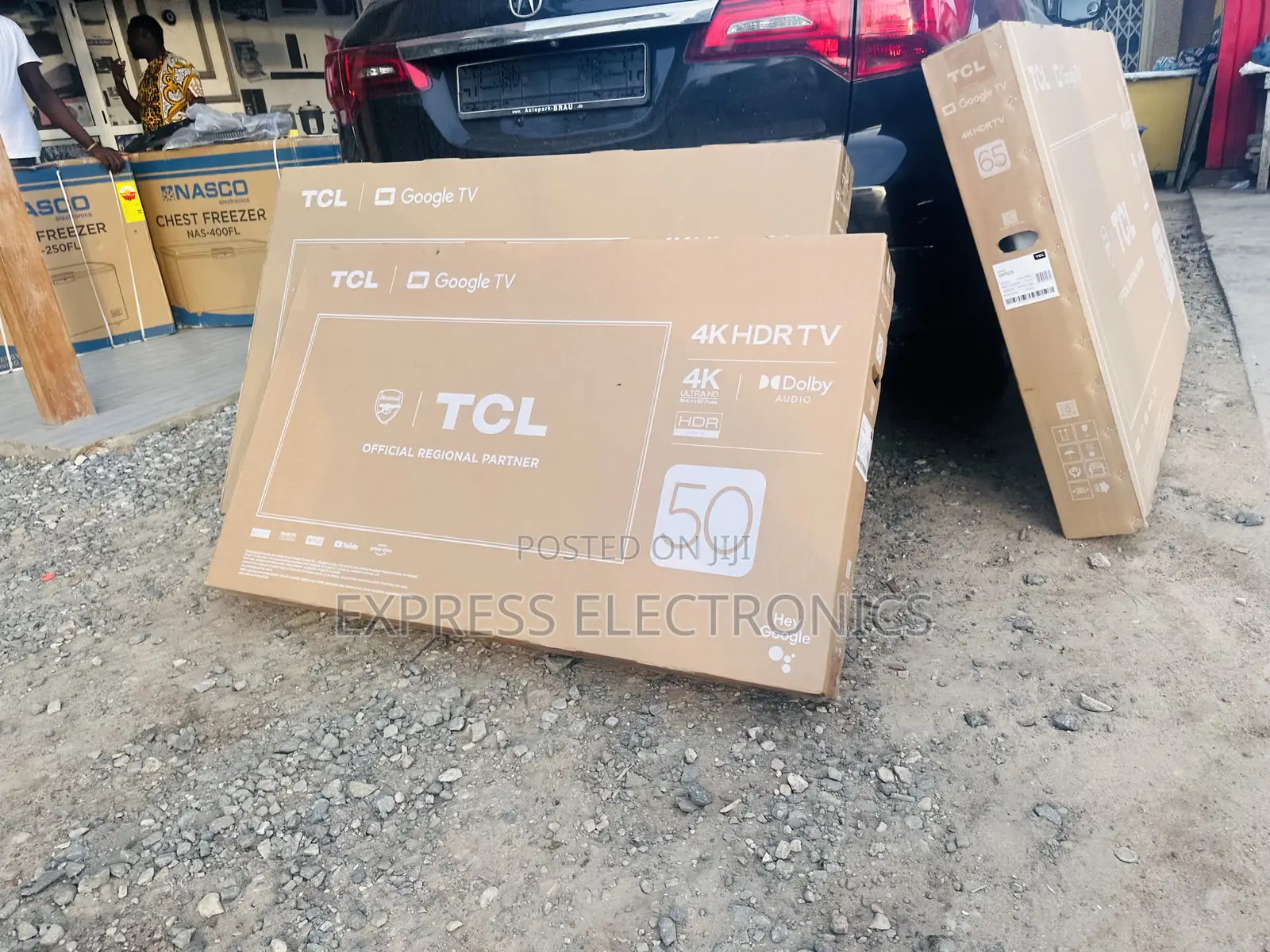 Vivid Sleek Display UHD Smart TCL 50”P645