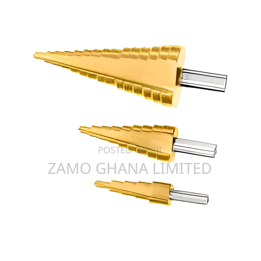 3 PCS Step Drill Bit Set # Wjd3401