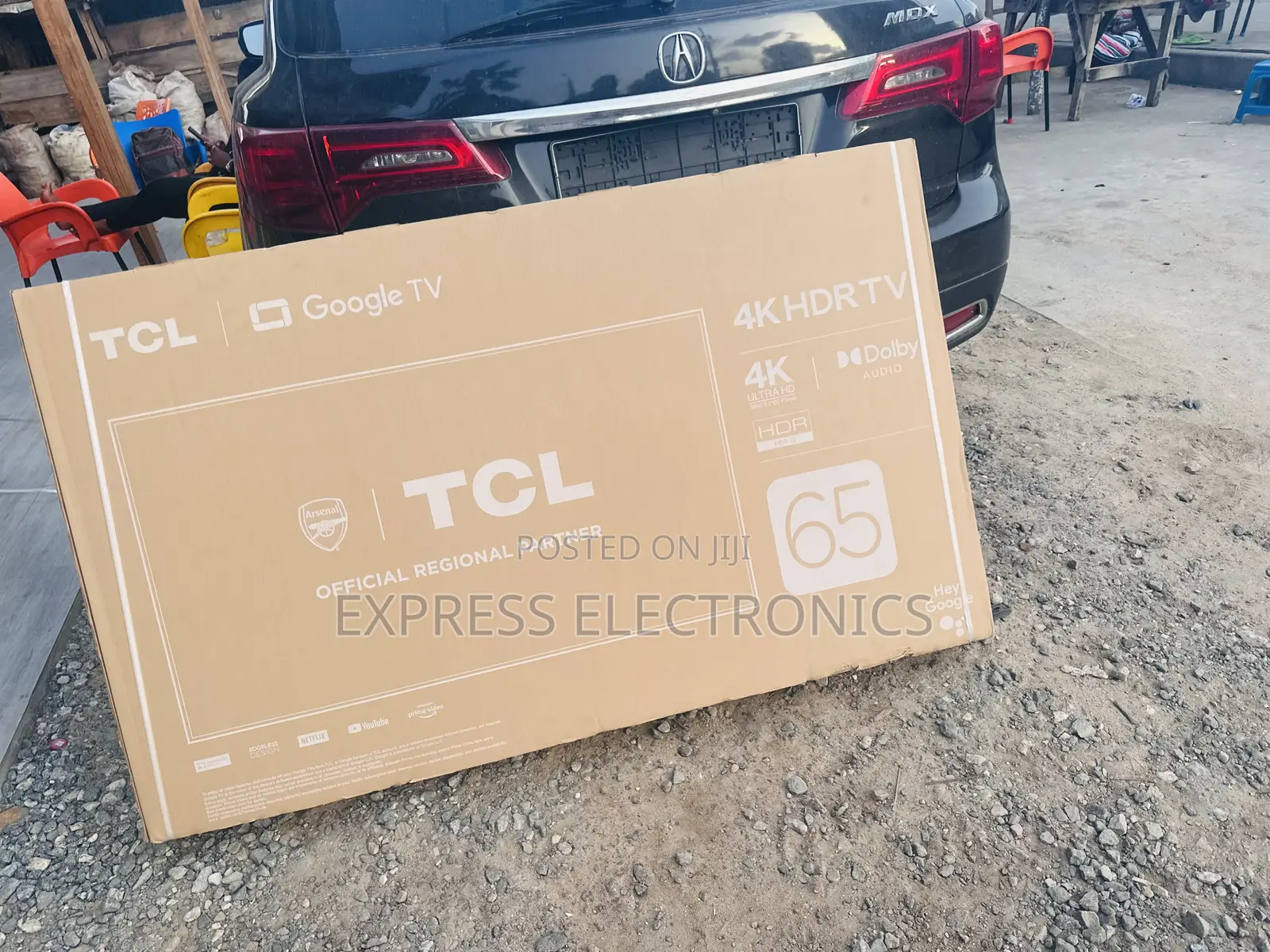 Uhd Smart Glossy Screen 65”P635 TCL Tv.