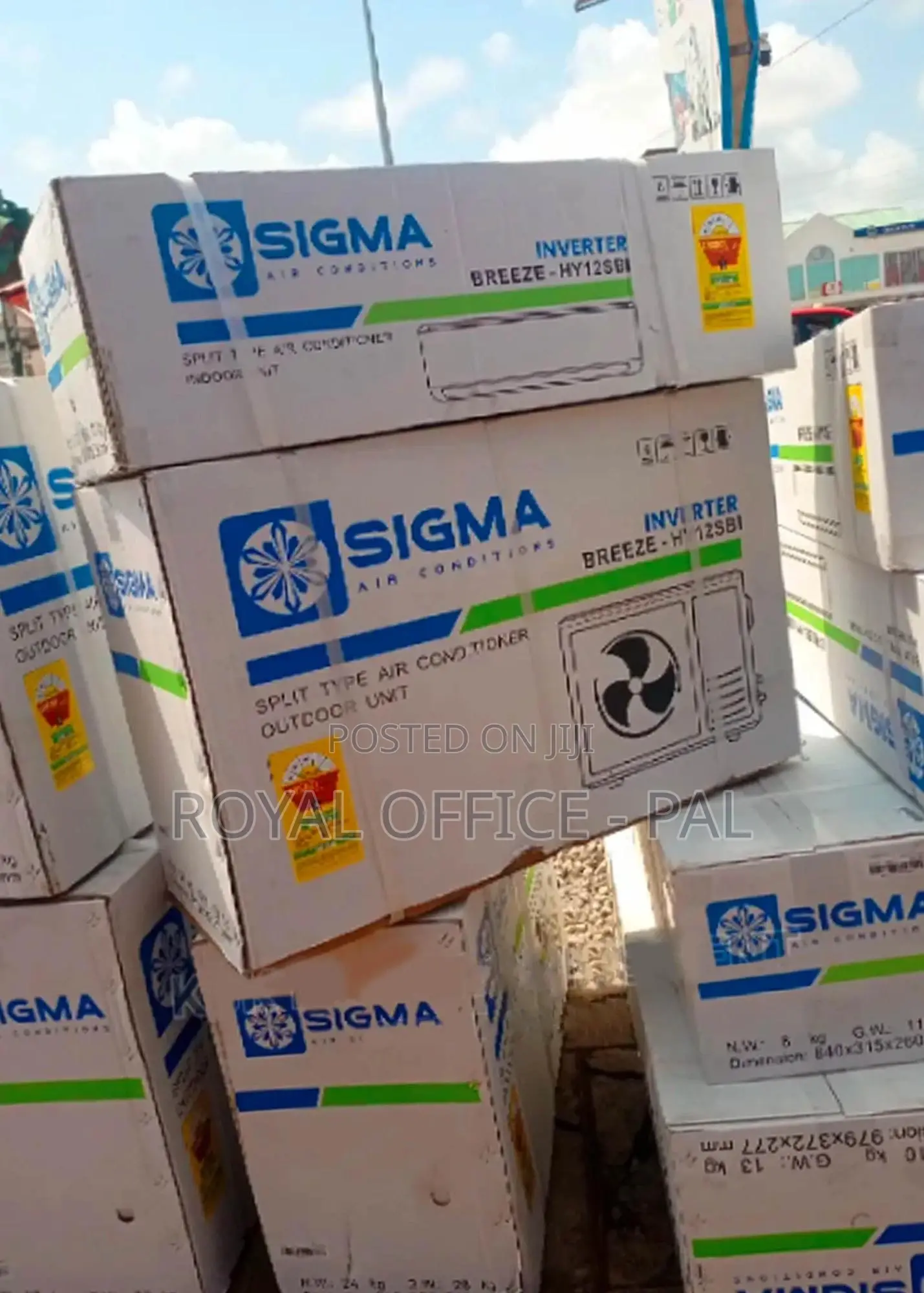 Incredible Sigma 1.5HP Inverter R410+ 2stars Split AC
