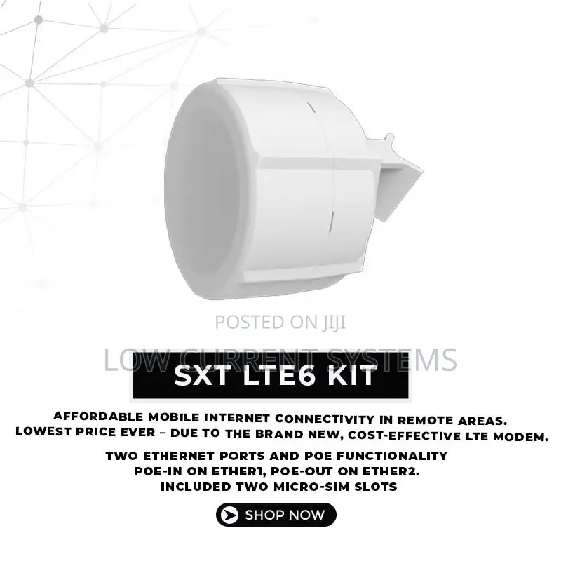 Mikrotik SXT Lte6 Kit Cellular Network Modem/Router