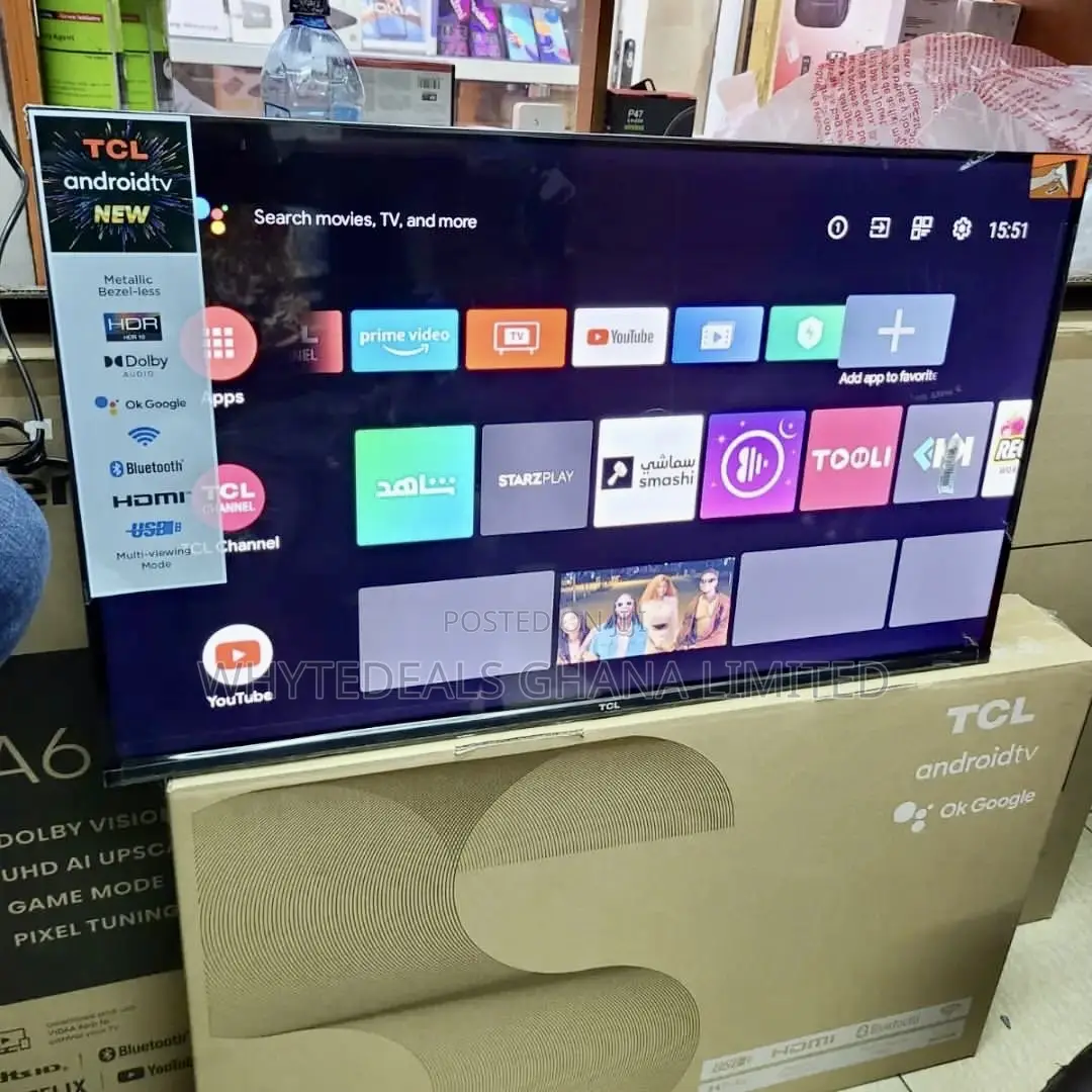 Full Hd Tcl 43” Smart Bluetooth Netflix Youtube Led Tv 2025