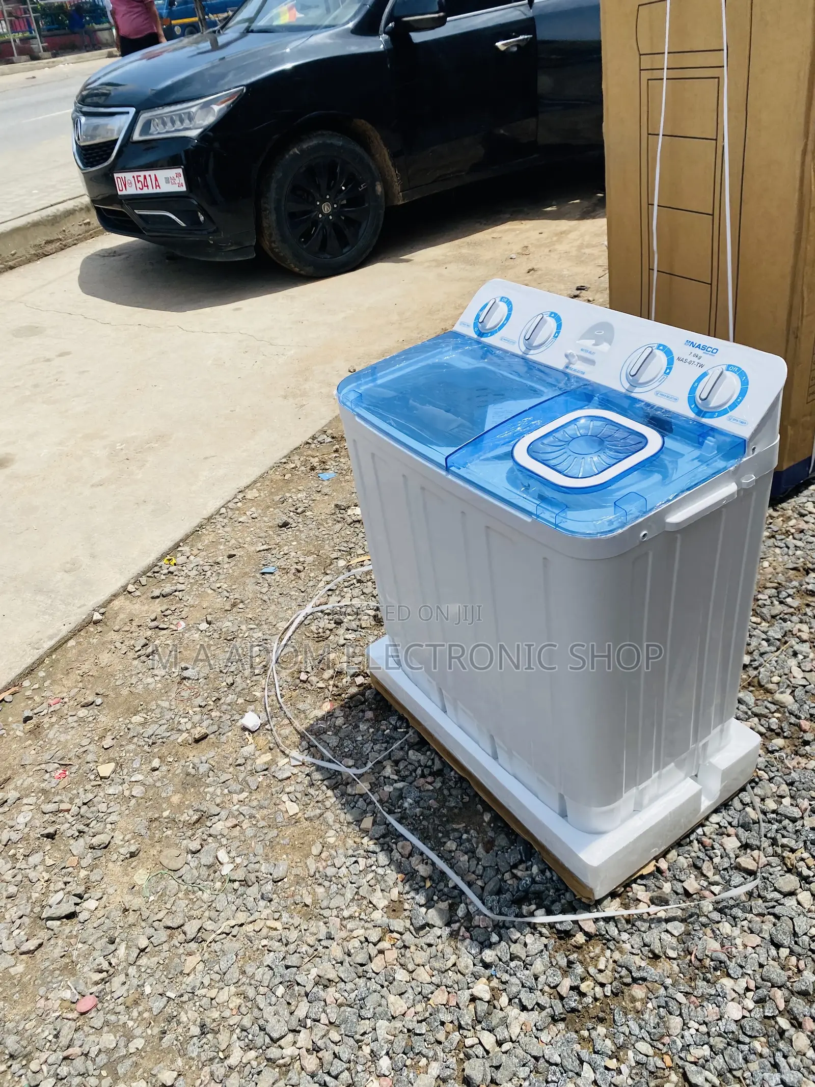 Spin/Dry Nasco 7kg Electric Semi-Automatic Washing Machine.