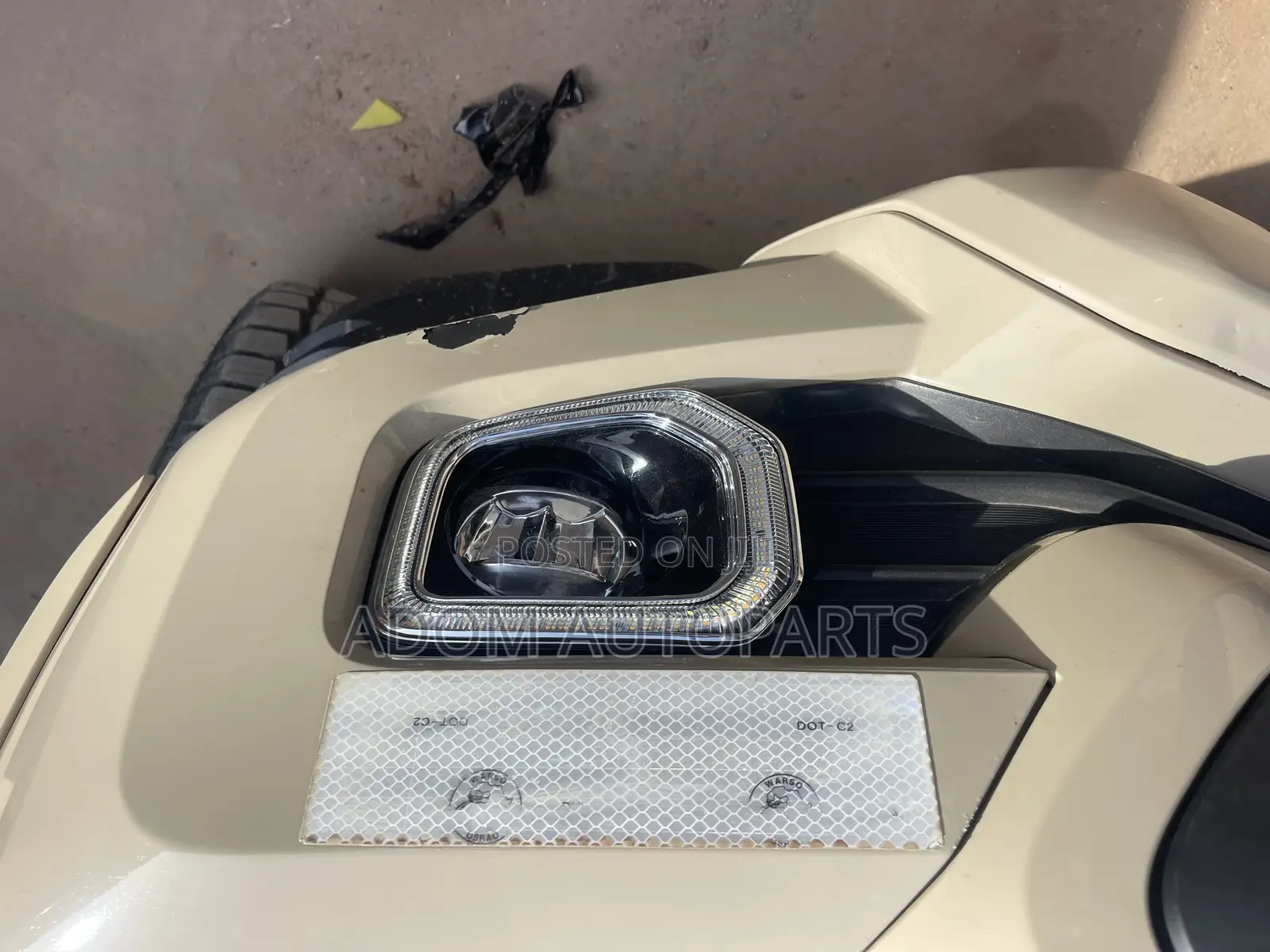Toyota Tacoma Foglight and Cover 2018 2019 2020