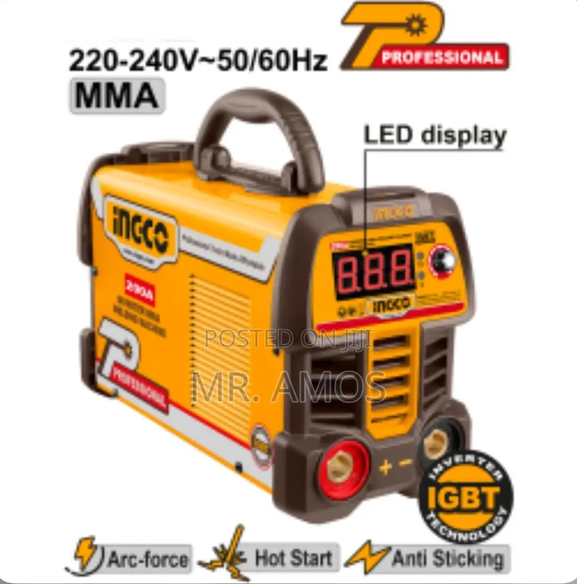 160 Amps Igbt Welding Machine + 5pcs Accessories - Mma16049