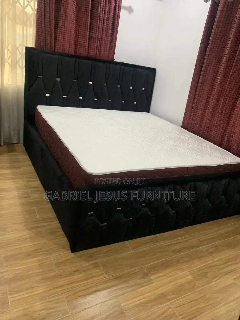 King Size Bed Frame With Mattress