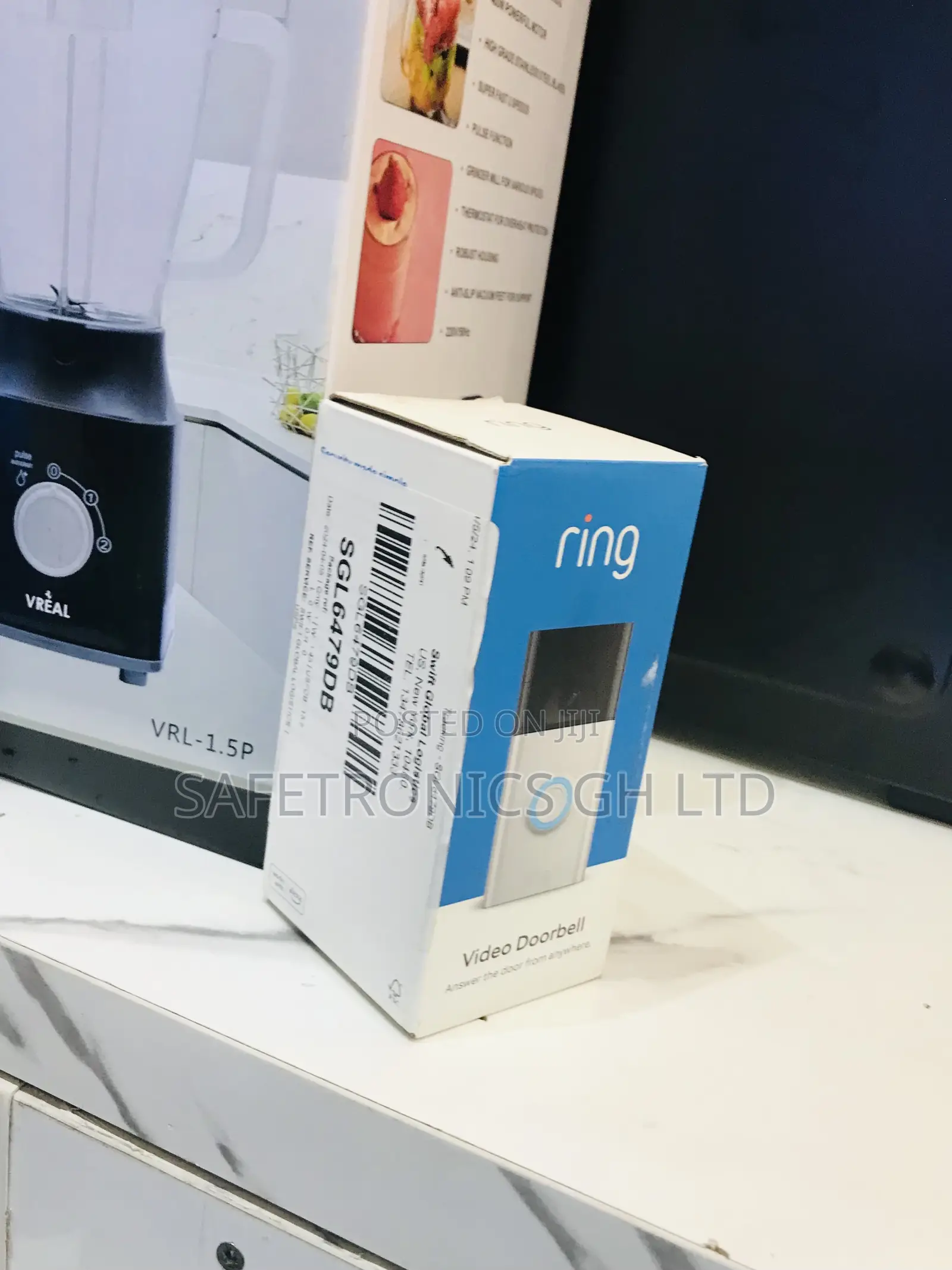 Durable White Ring Video Door Bell