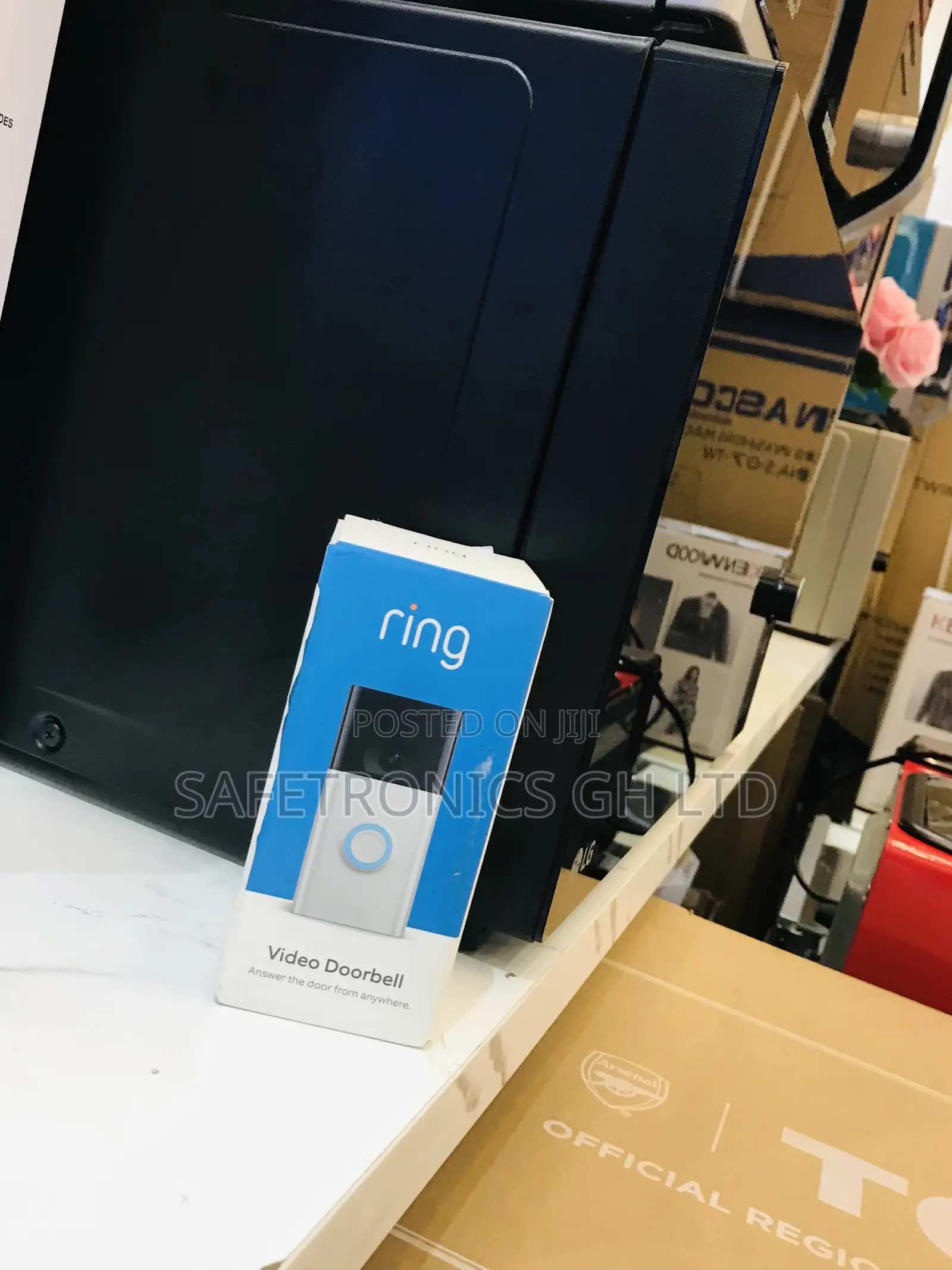 Purchase Quality Ring Video Door Bell White/Black