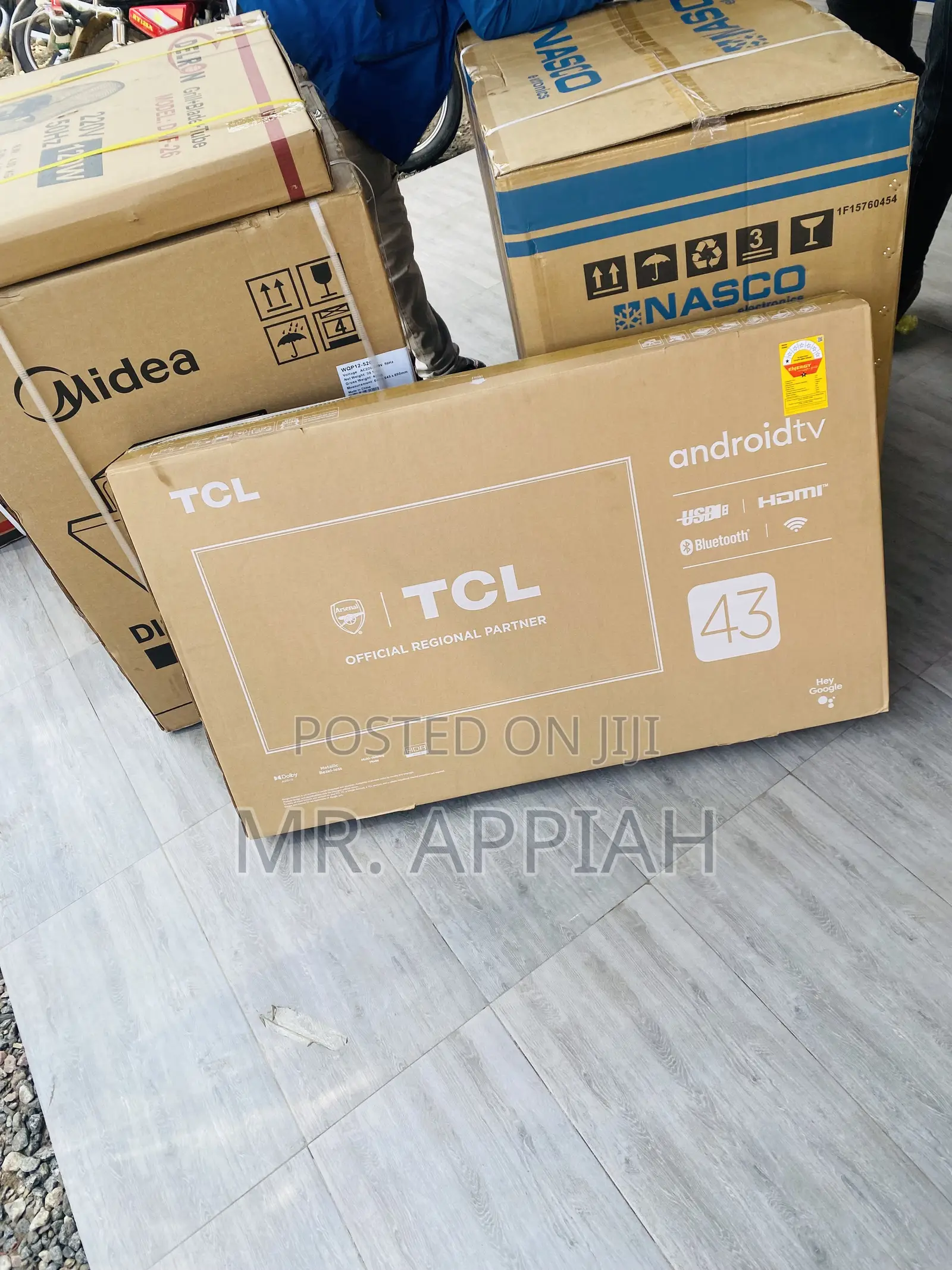 Adorable TCL 43s5400 43inch Full HD Screen,Google Tv(Black)