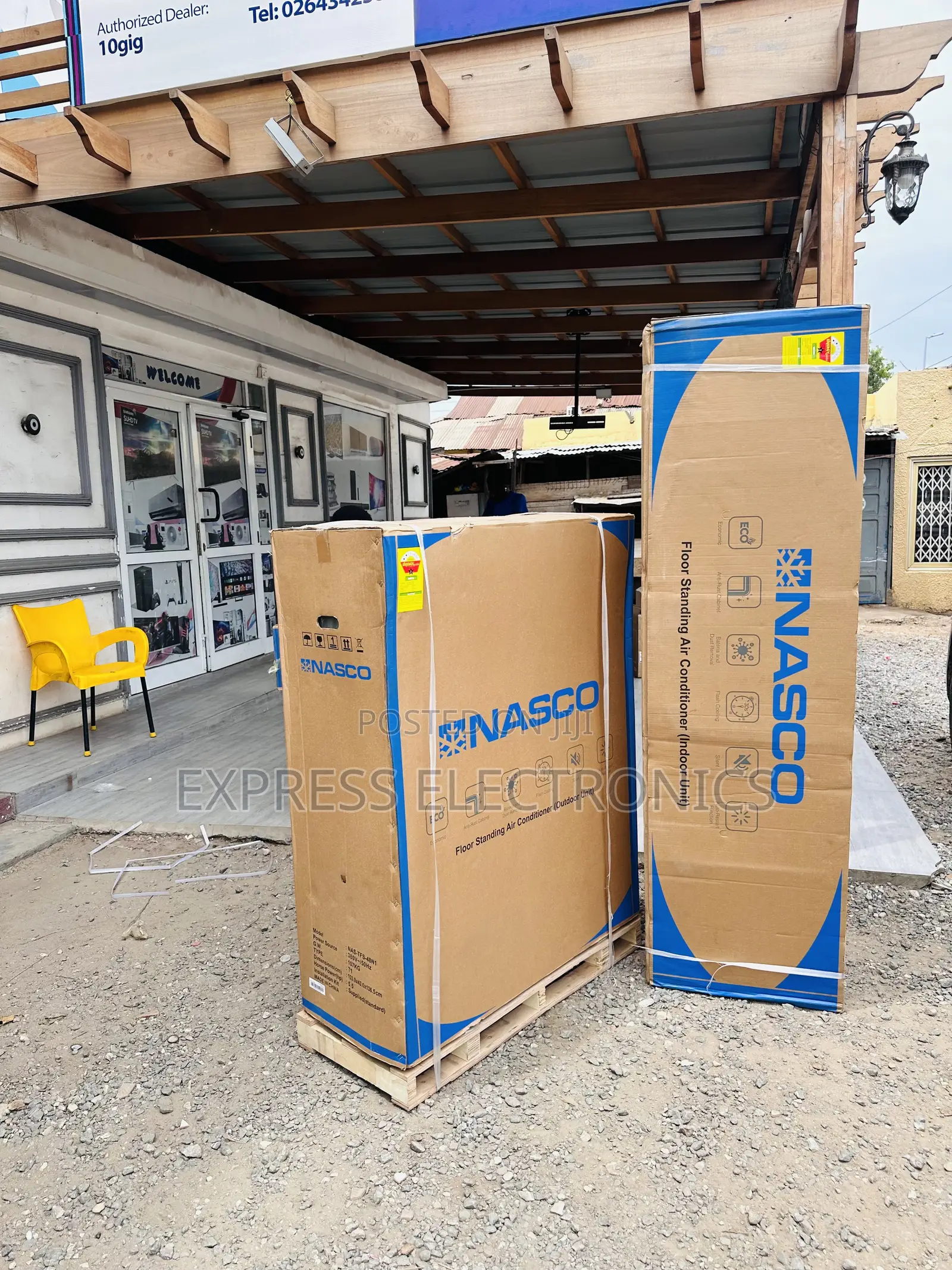 5hp Split R410gas Nasco Floor Standing AC 