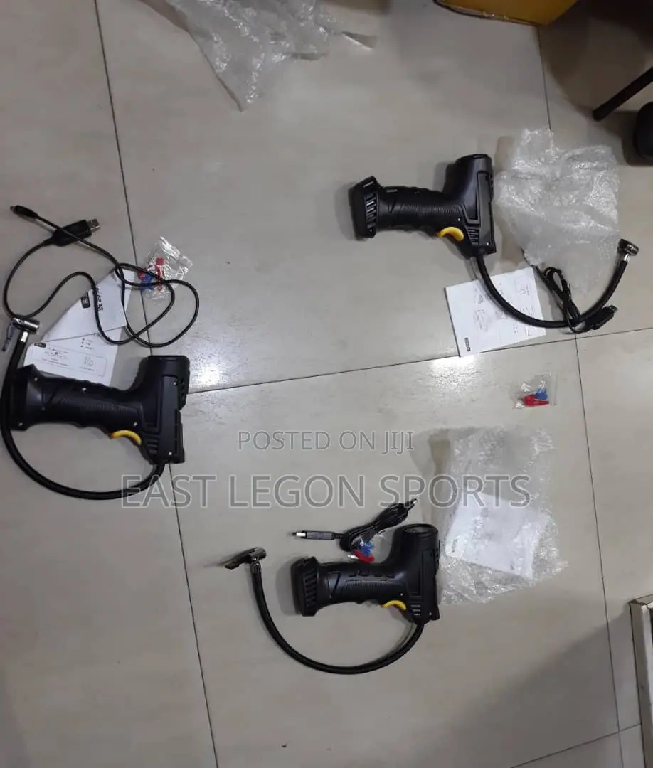 Air Digital Tire Pump Wireless Car Bike Tyre Pressure Rech