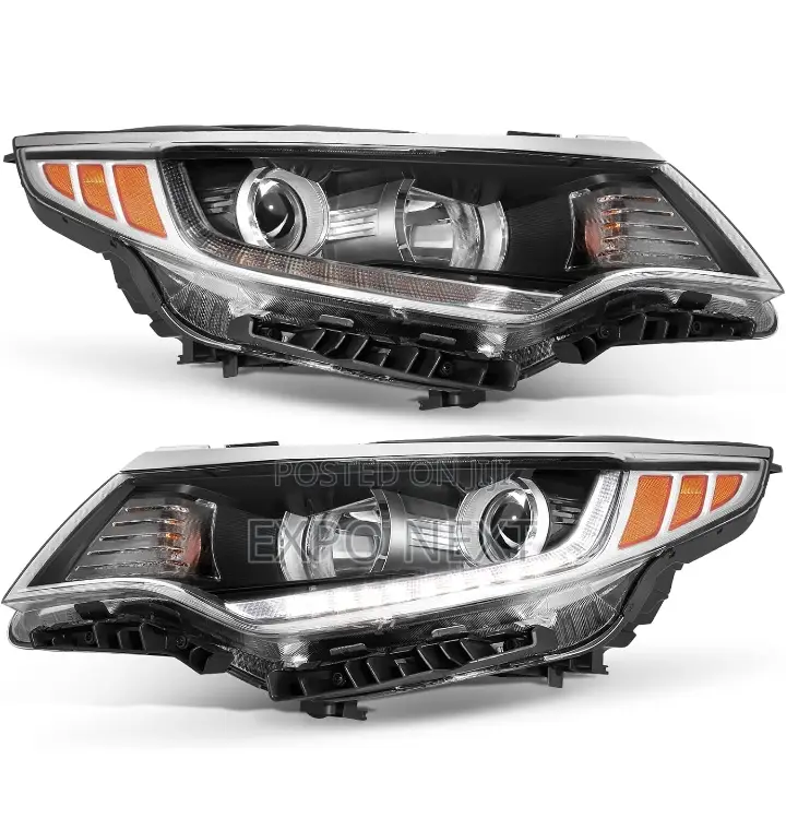 Kia Optima Headlights Assembly Pair 2015-2020