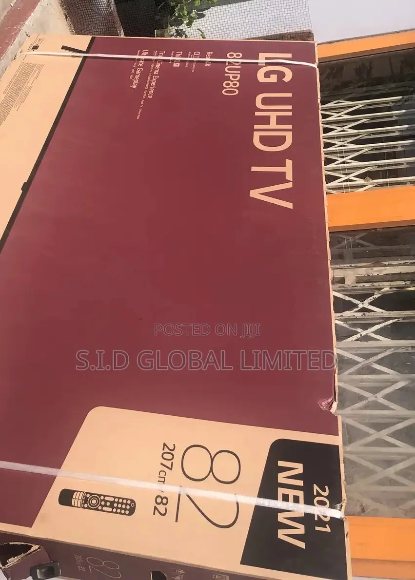 Dazzling LG 82UP8050PVB 82 Inches UHD Series 80 Smart TV