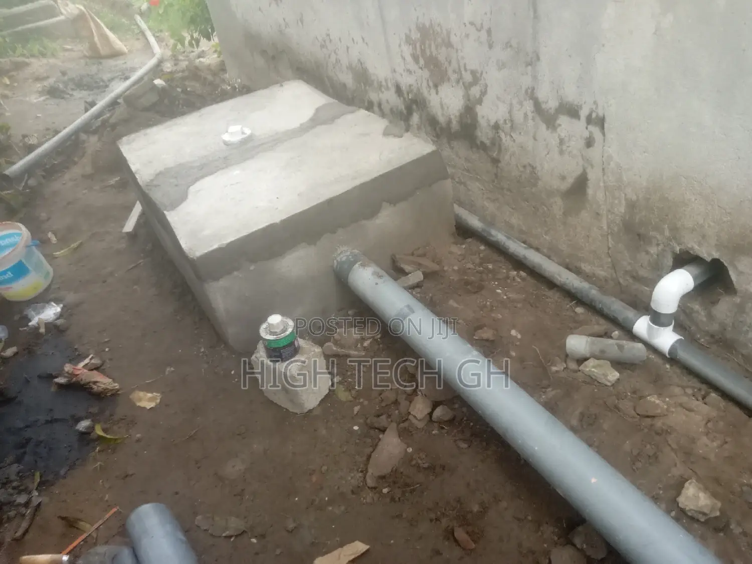 Accra Metro Bio Digester Toilet Construction