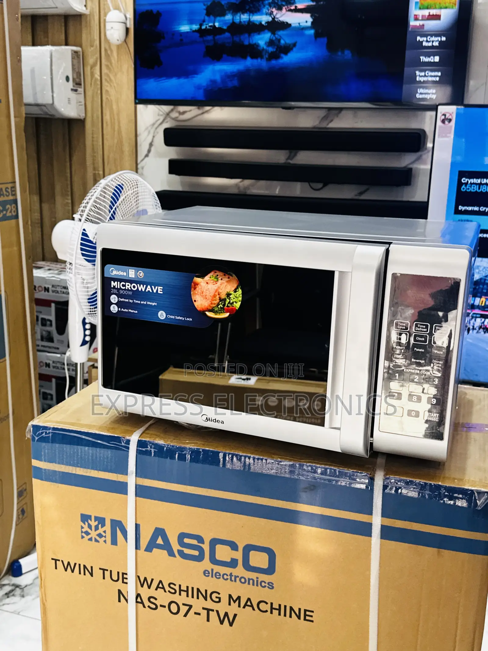 Purchase the Best Midea Microwave Em9p032