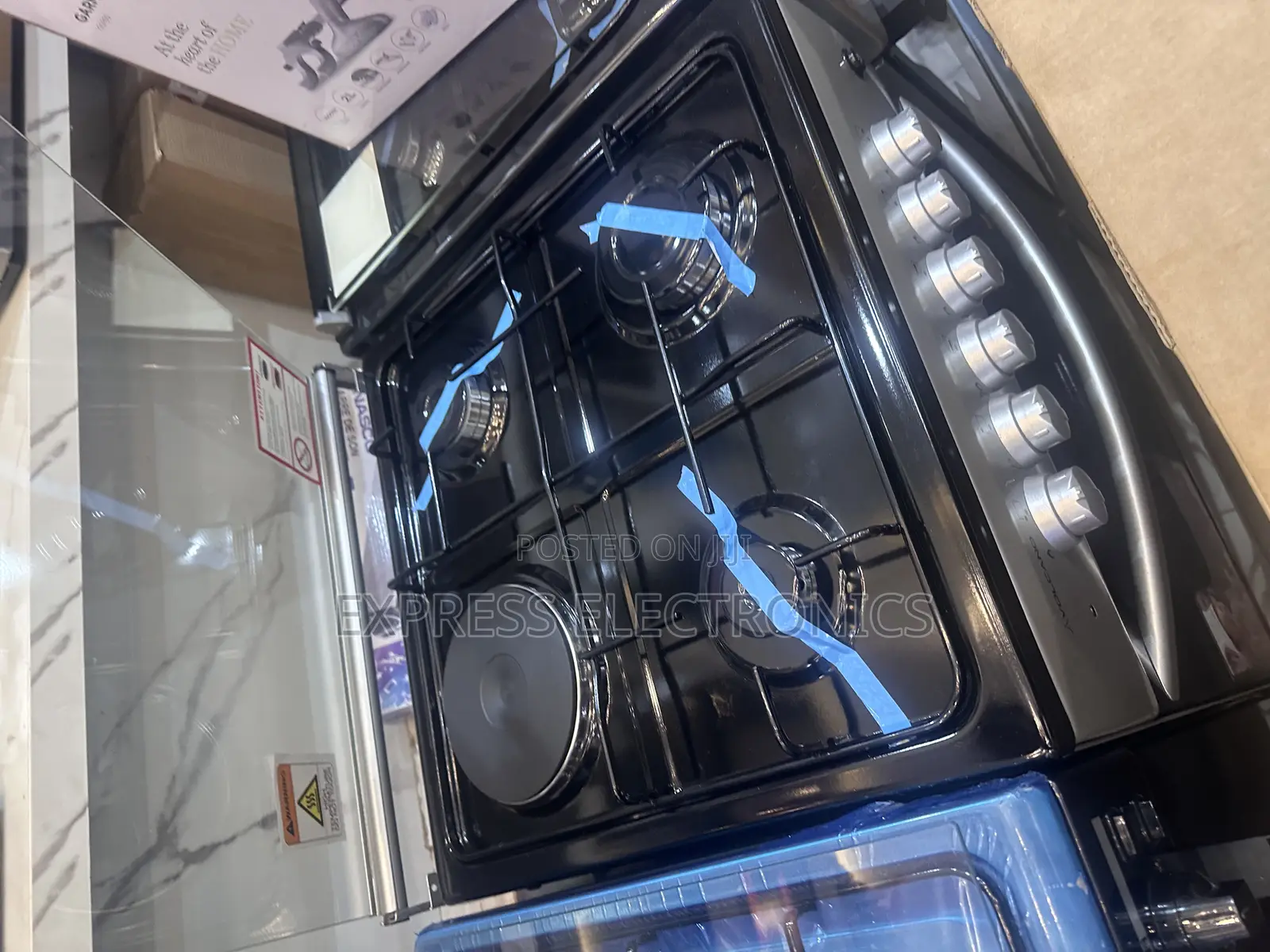 3+1 Stove Volcano Sliver Cooker Oven 50/50.