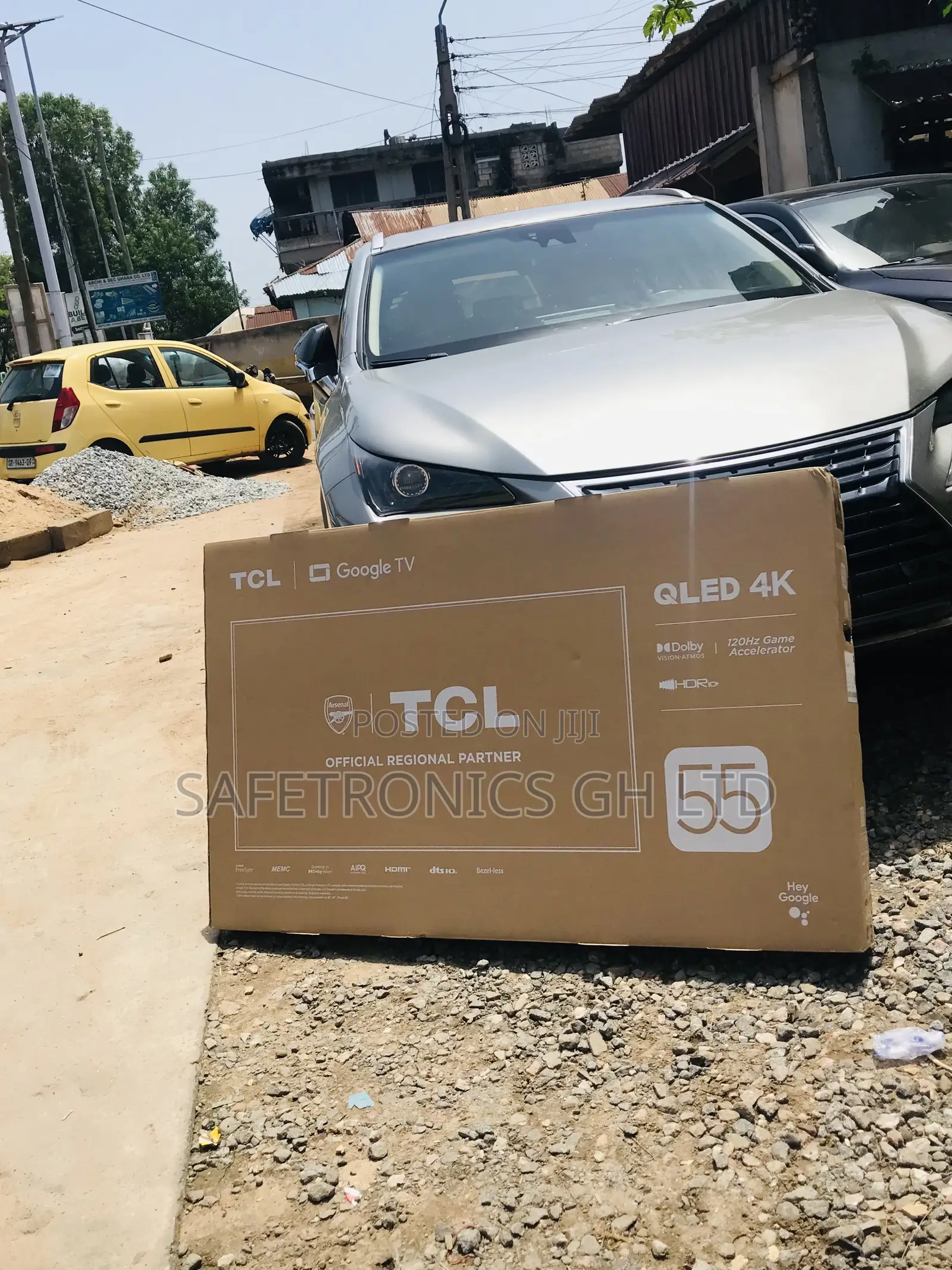 C635 TCL 55 Inches Glossy Qled Smart UHD Tv