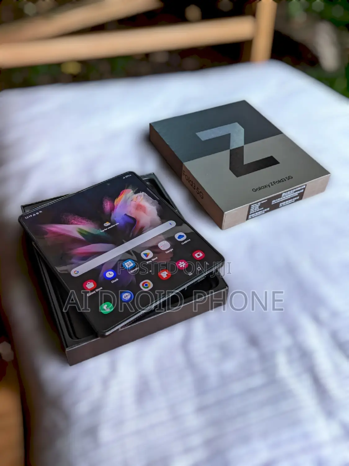 New Samsung Galaxy Z Fold3 5G 256 GB Silver