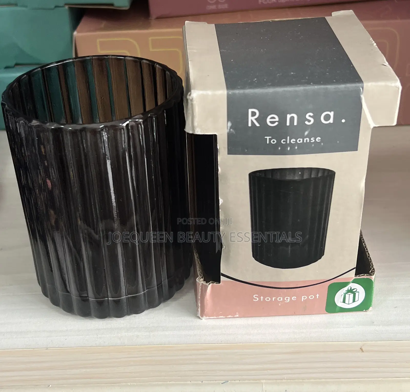Glass Storage Pot