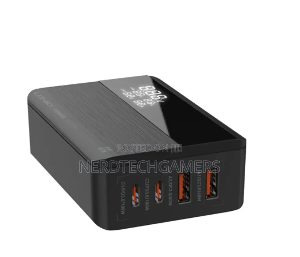 LDNIO Gan III 100W PD Fast Charger With LED Display,