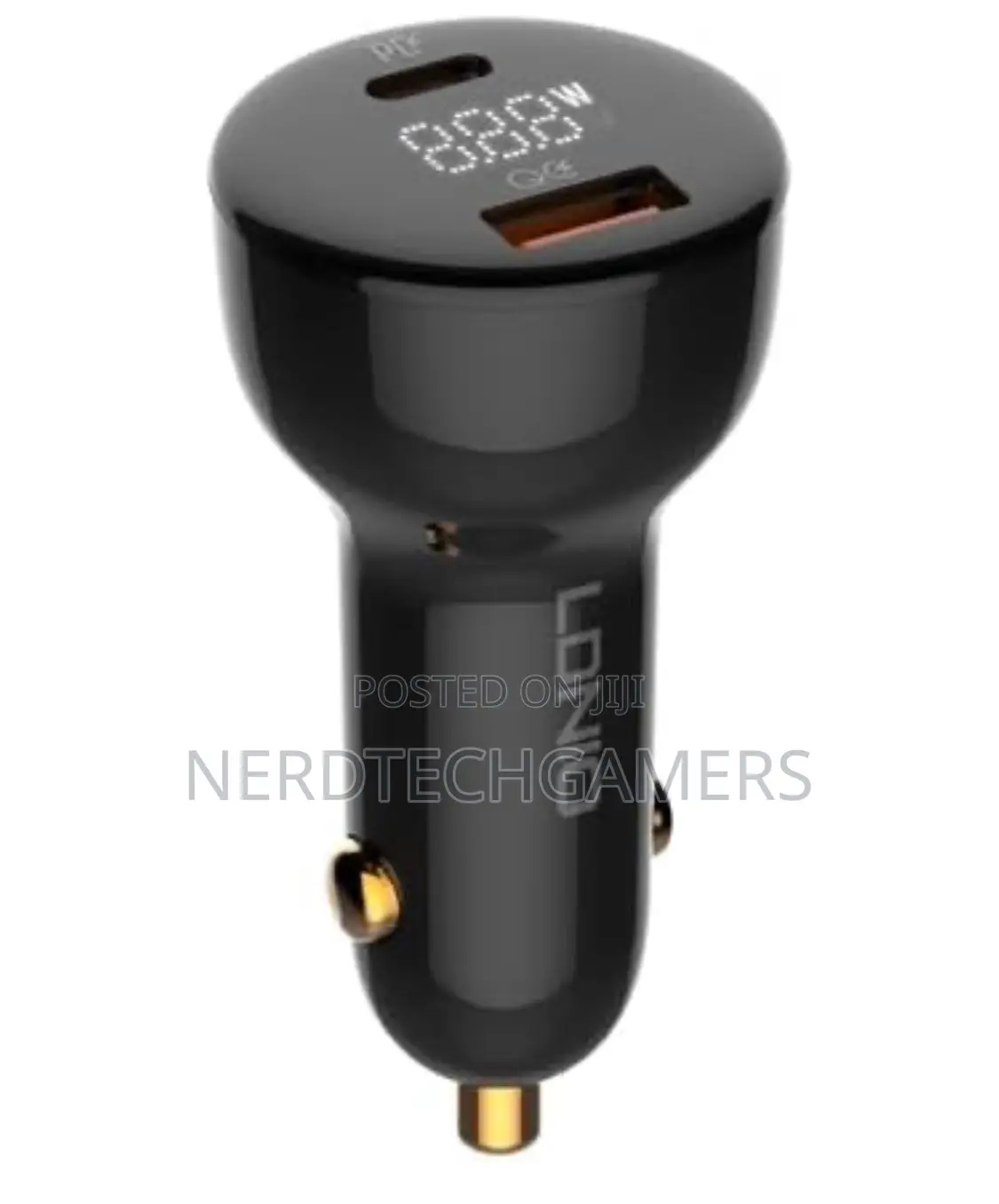 Ldnio C101: 100w Dynamic Car Charger - Brilliant Led Display