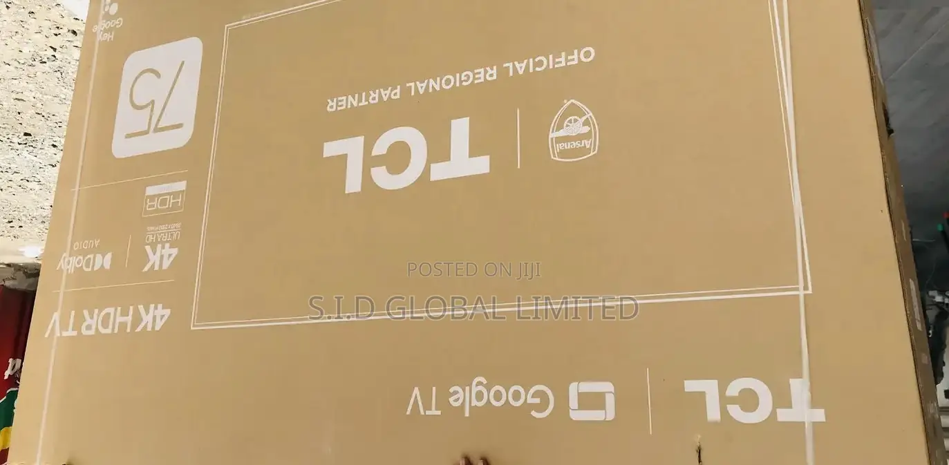 Newly Arrived TCL Qled 75C645 Smart Android Television