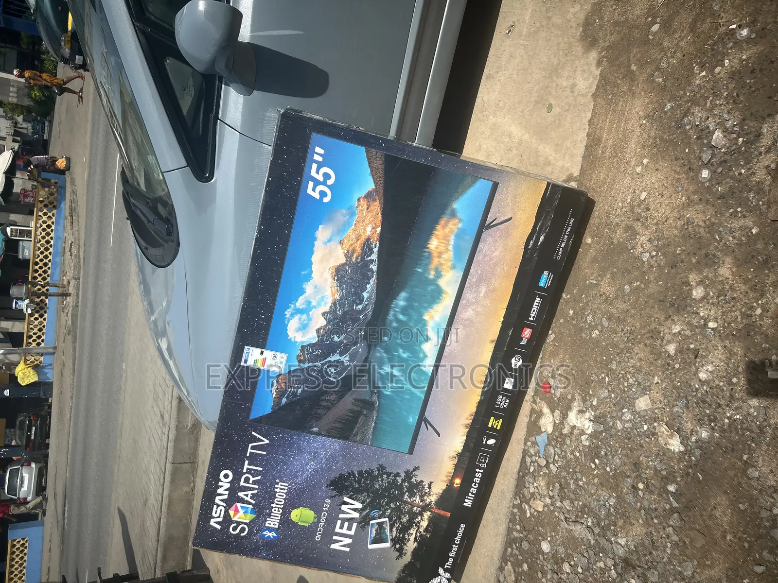 Unique Design Slim Uhd Smart Android Asano 55”