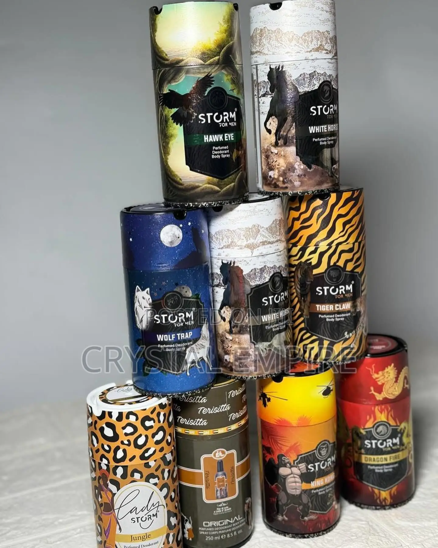 STORM Body Sprays