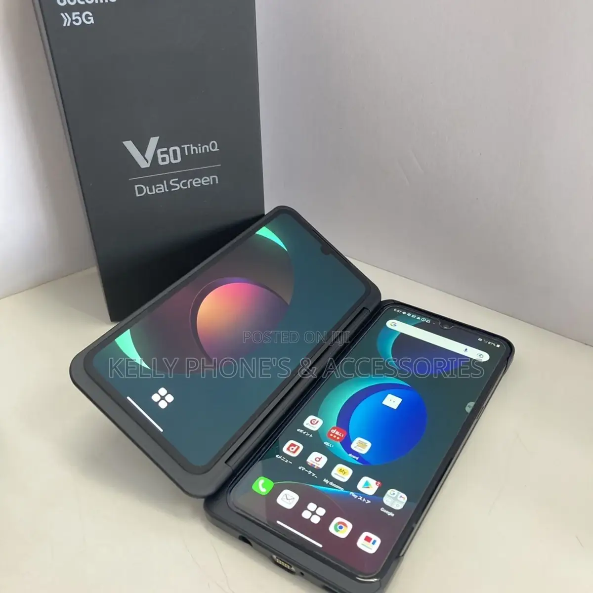 New LG V60 ThinQ 5G UW 128 GB Black