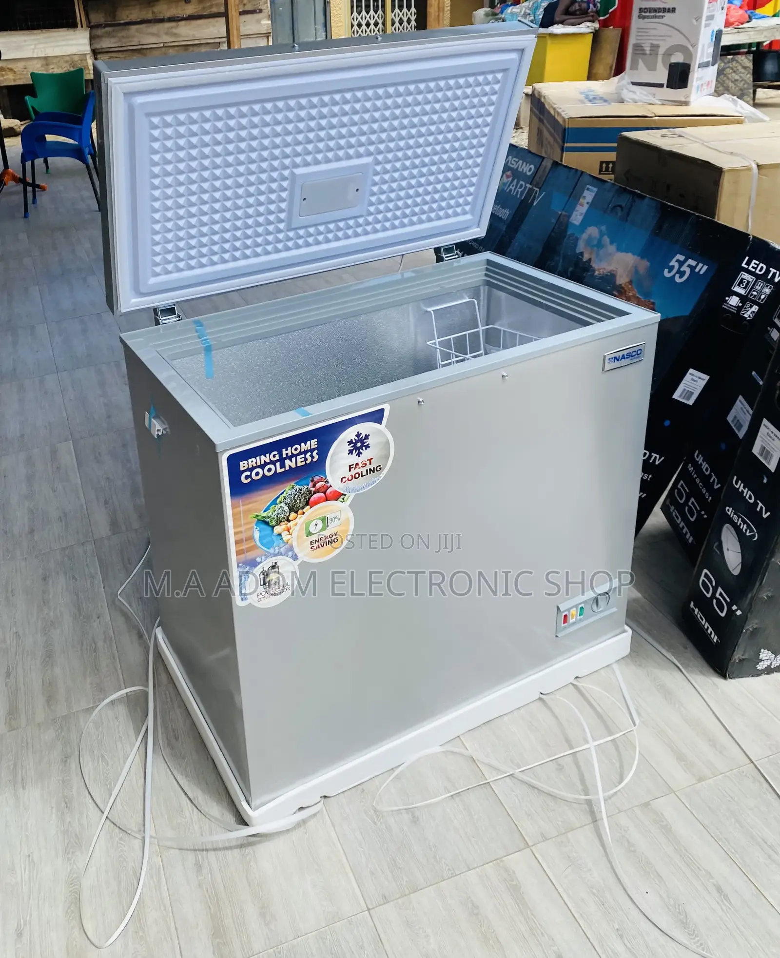 Energy Saving Single Door Electric Freezer(Nasco)Nas 250