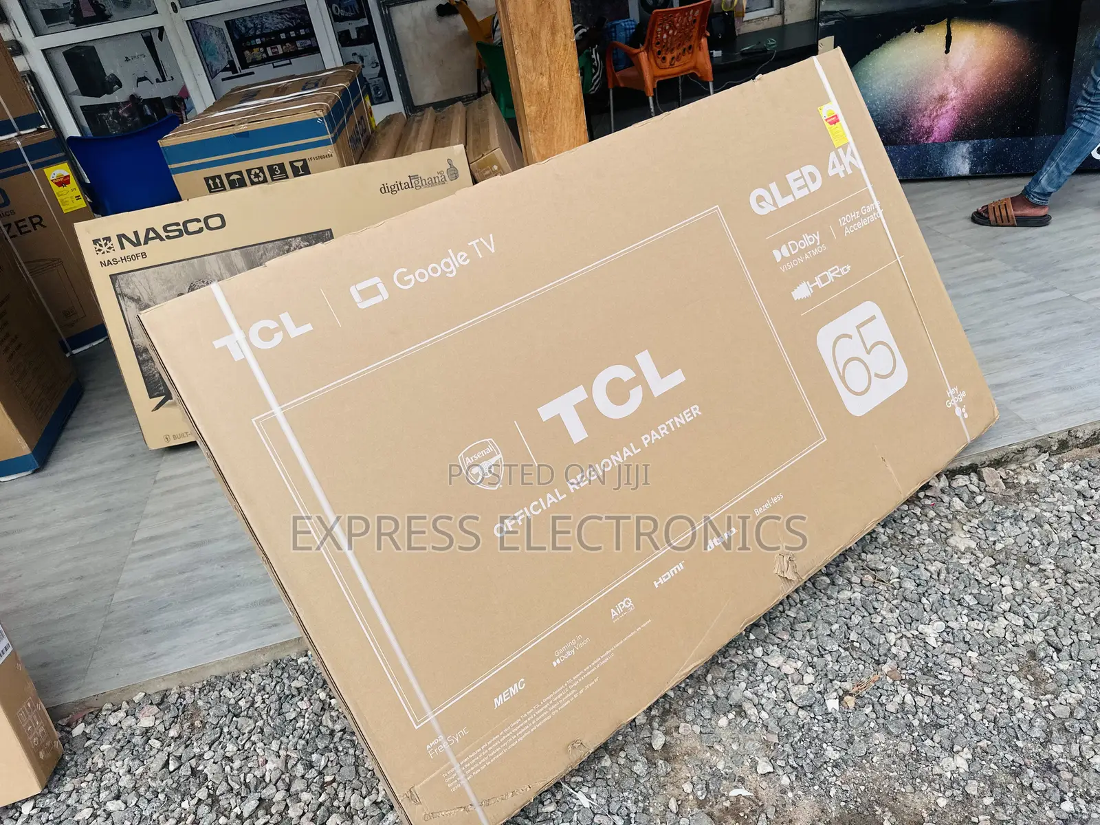 High Quality Gloss QLED UHD Smart 65”C645 TCL